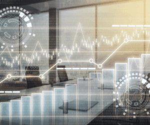 A graph representing business growth facilitated by IAM System implementation
