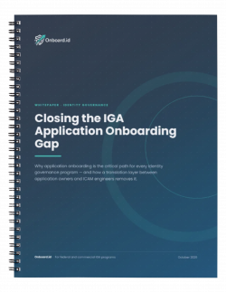Notebook graphic featuring the title page of the Onboard.id Whitepaper